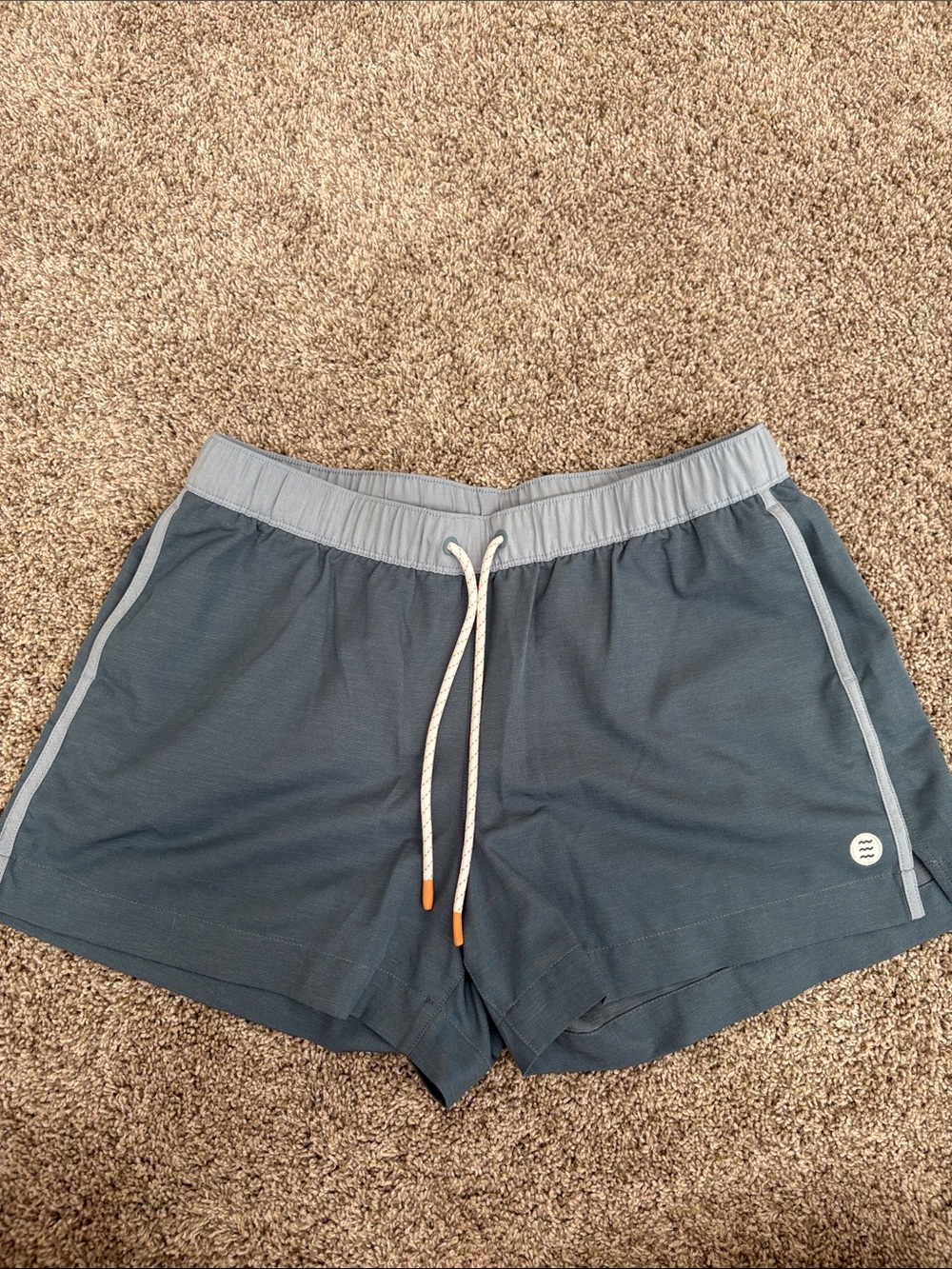 Freefly Gray Athletic Drawstring Shorts